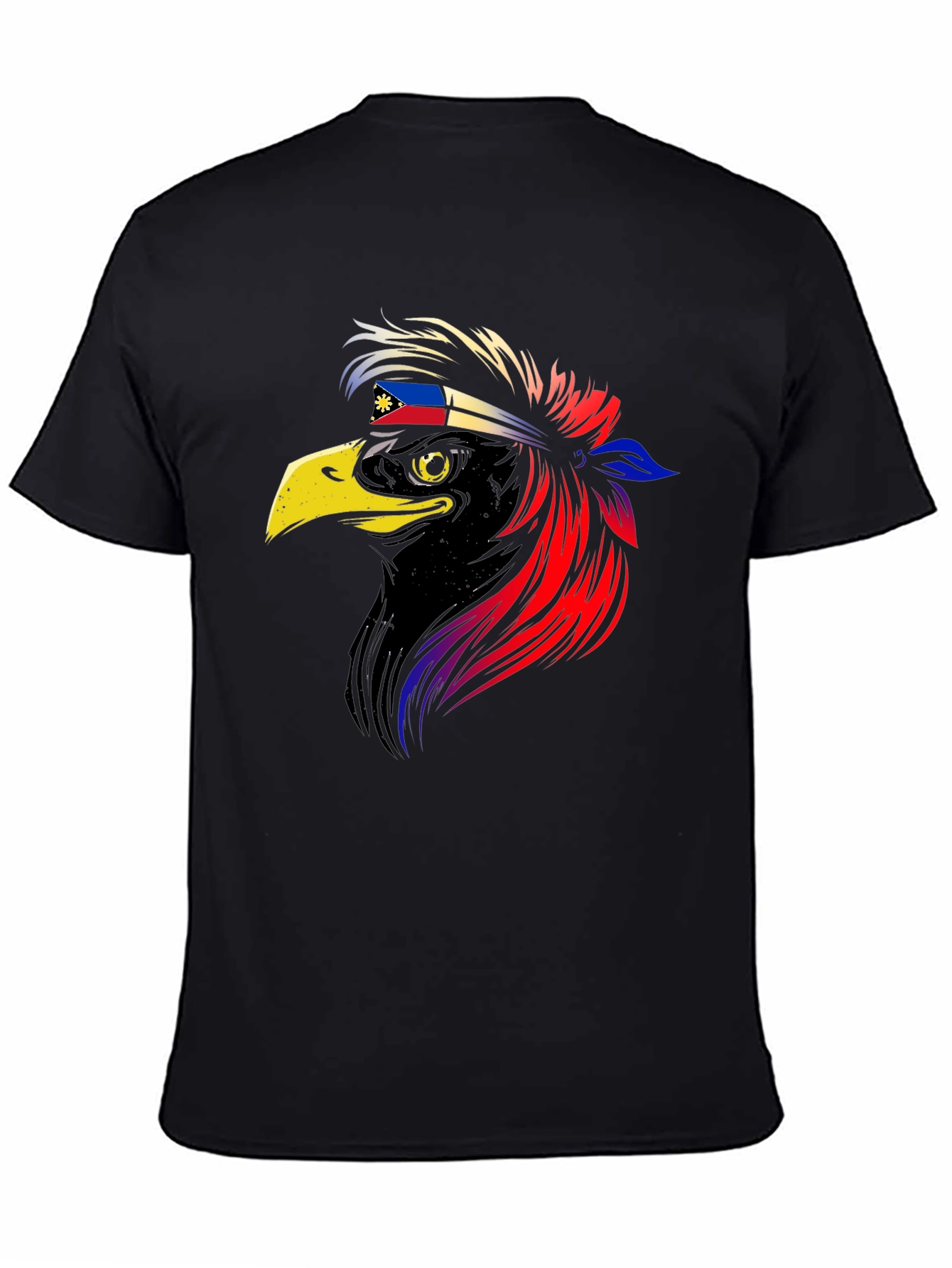 Rooster Philippines Flag Headband T-Shirt