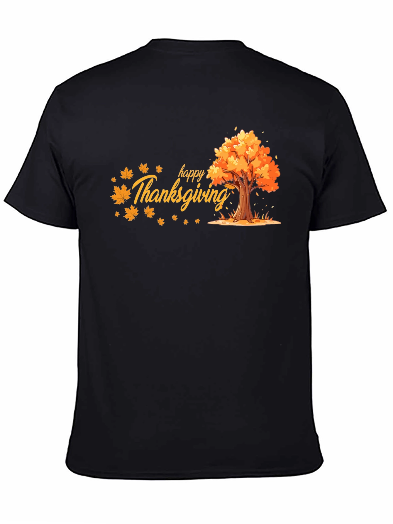 Thanksgiving Tree Graphic T-Shirt