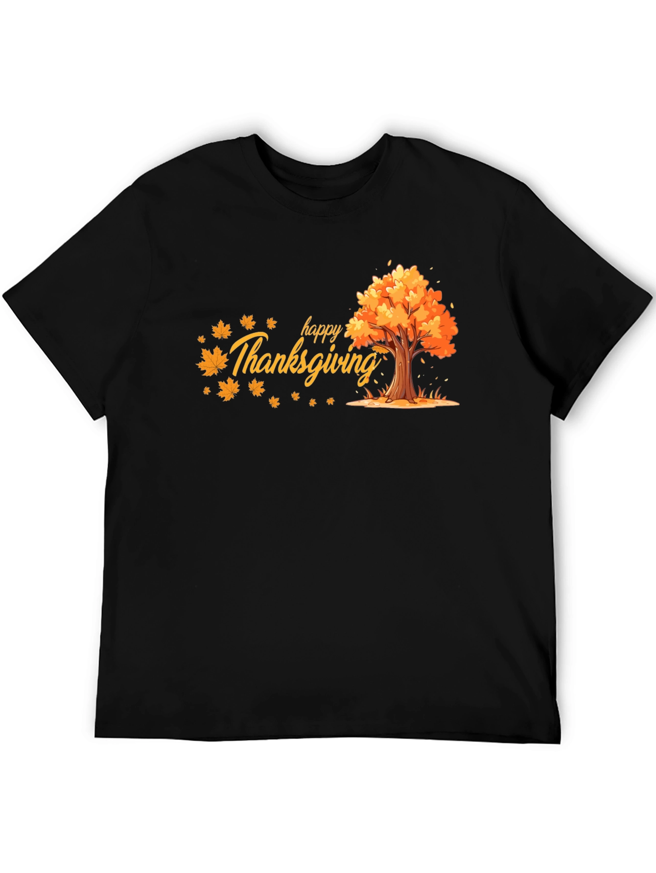 Thanksgiving Tree Graphic T-Shirt