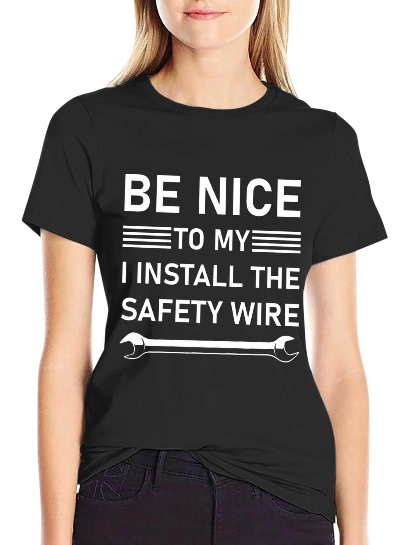 Be Nice Safety Wire Installer Graphic Tee