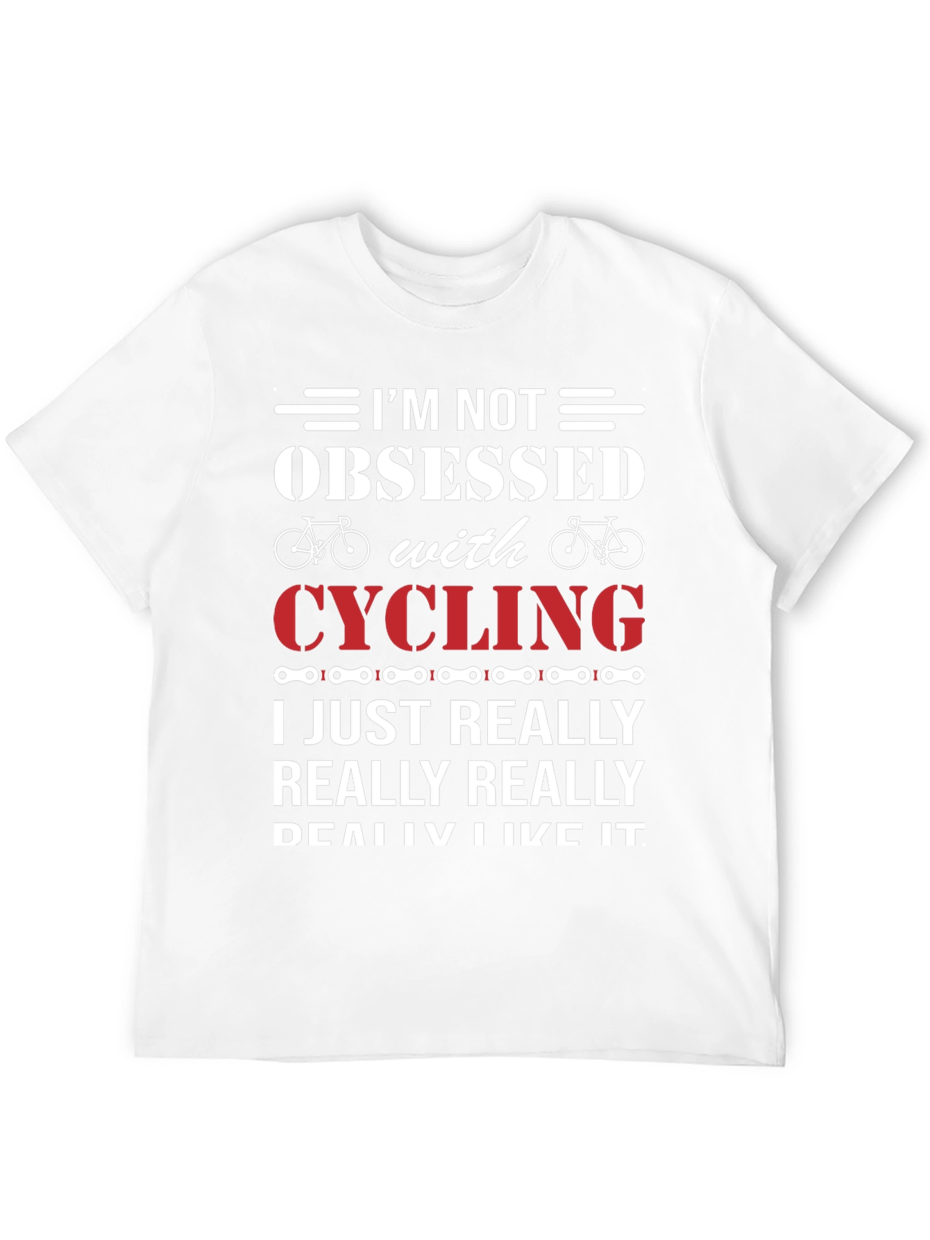 Cycling Obsessed T-Shirt - Funny Biker Gift