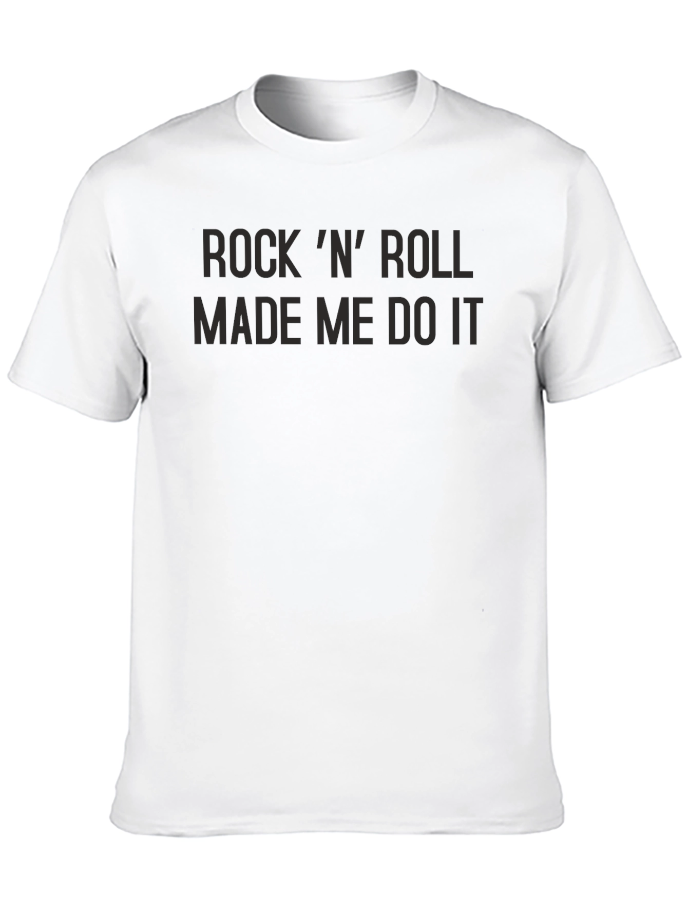 Rock N Roll Made Me Do It Graphic Tee