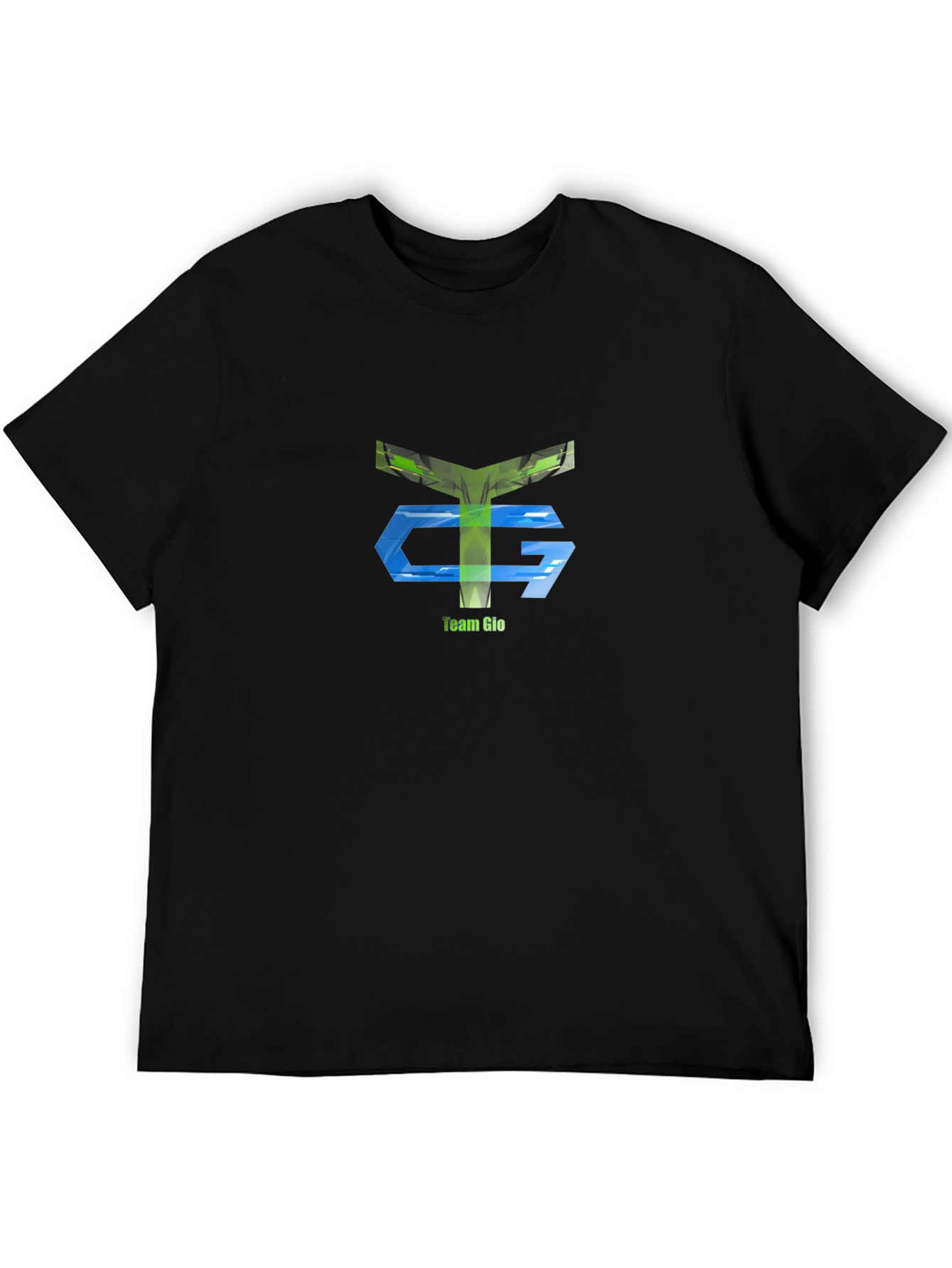 Team Glo Black Tee - Unique Design