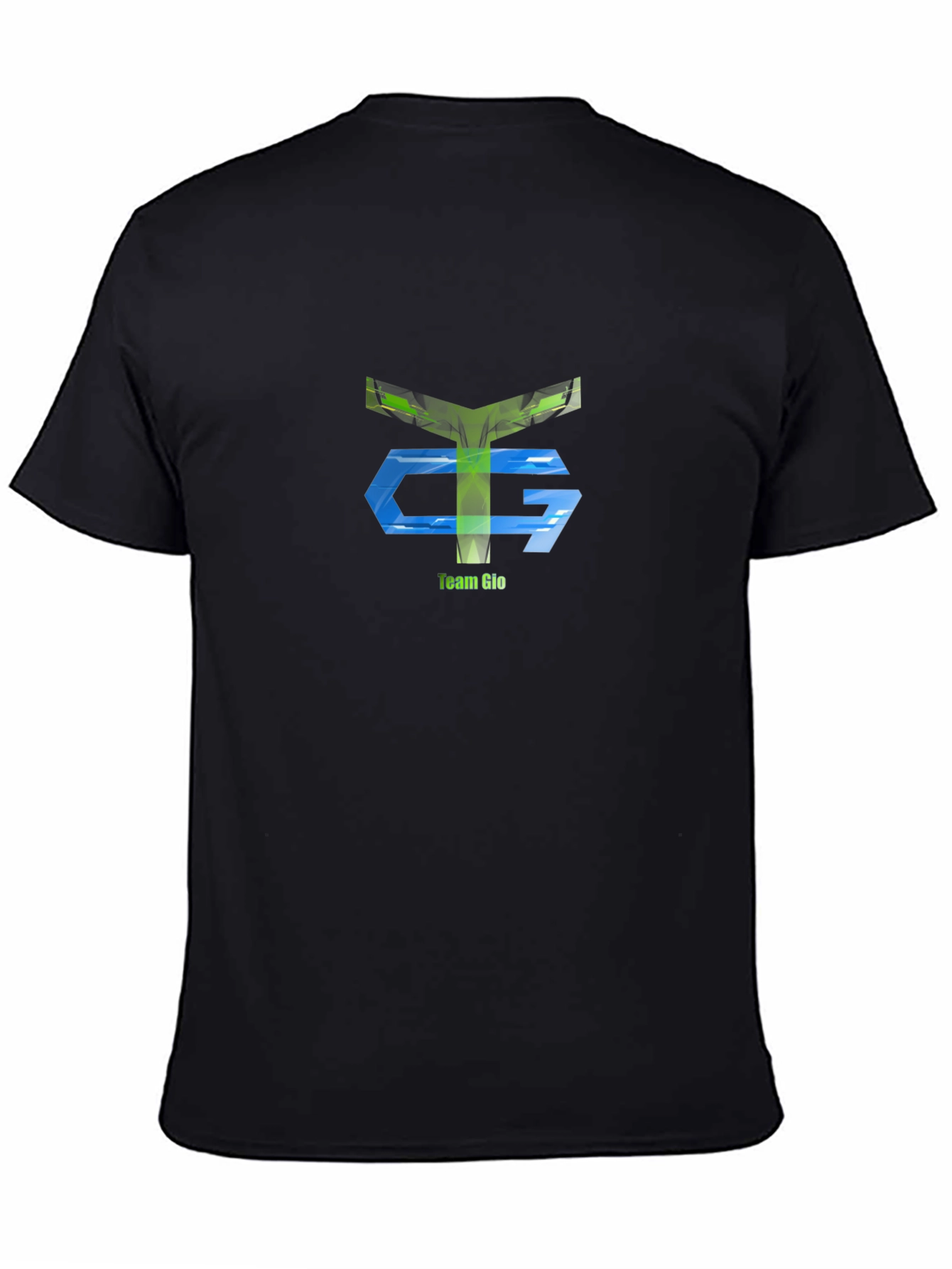 Team Glo Black Tee - Unique Design