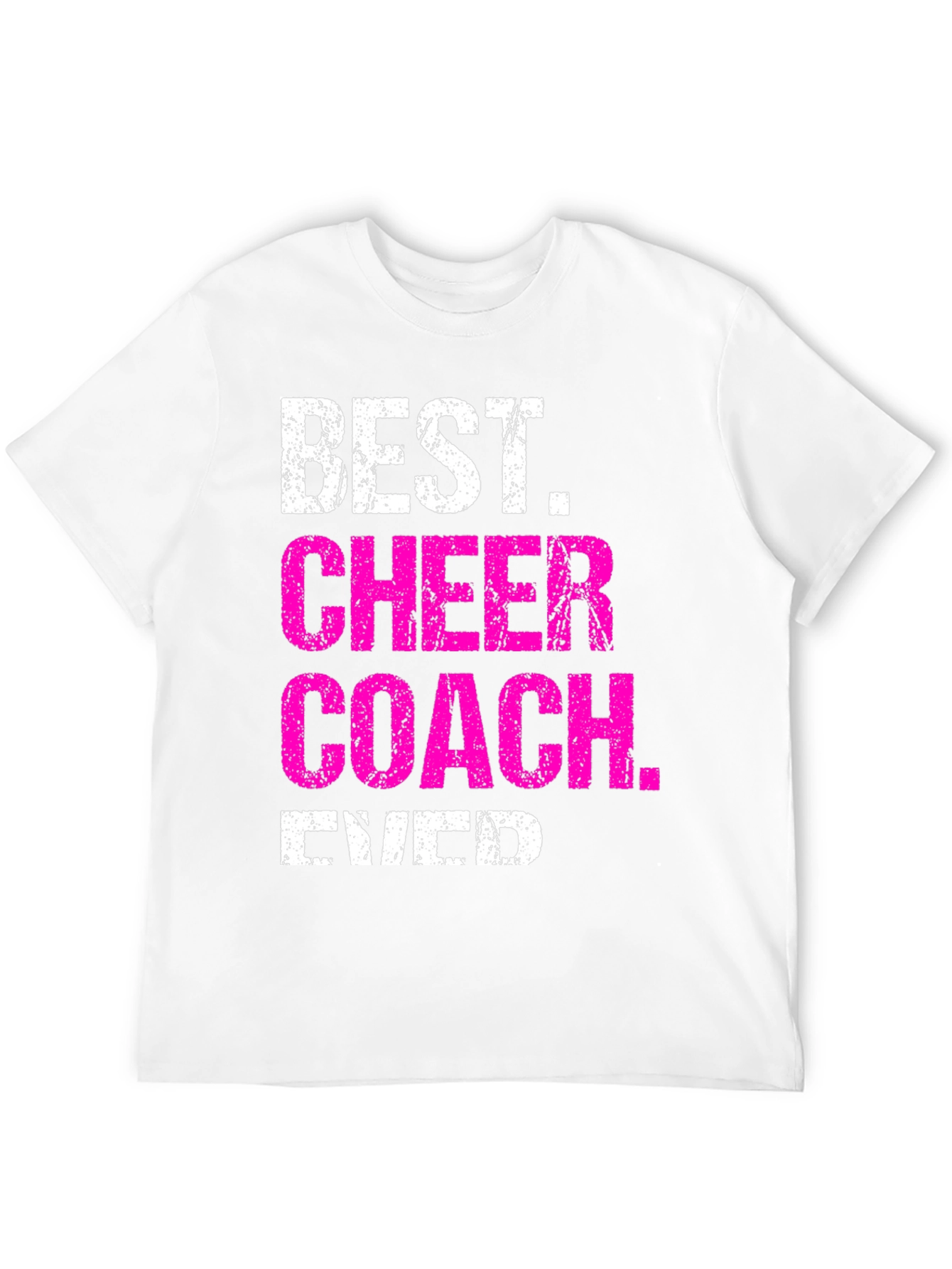 Best Cheer Coach Ever Graphic T-Shirt