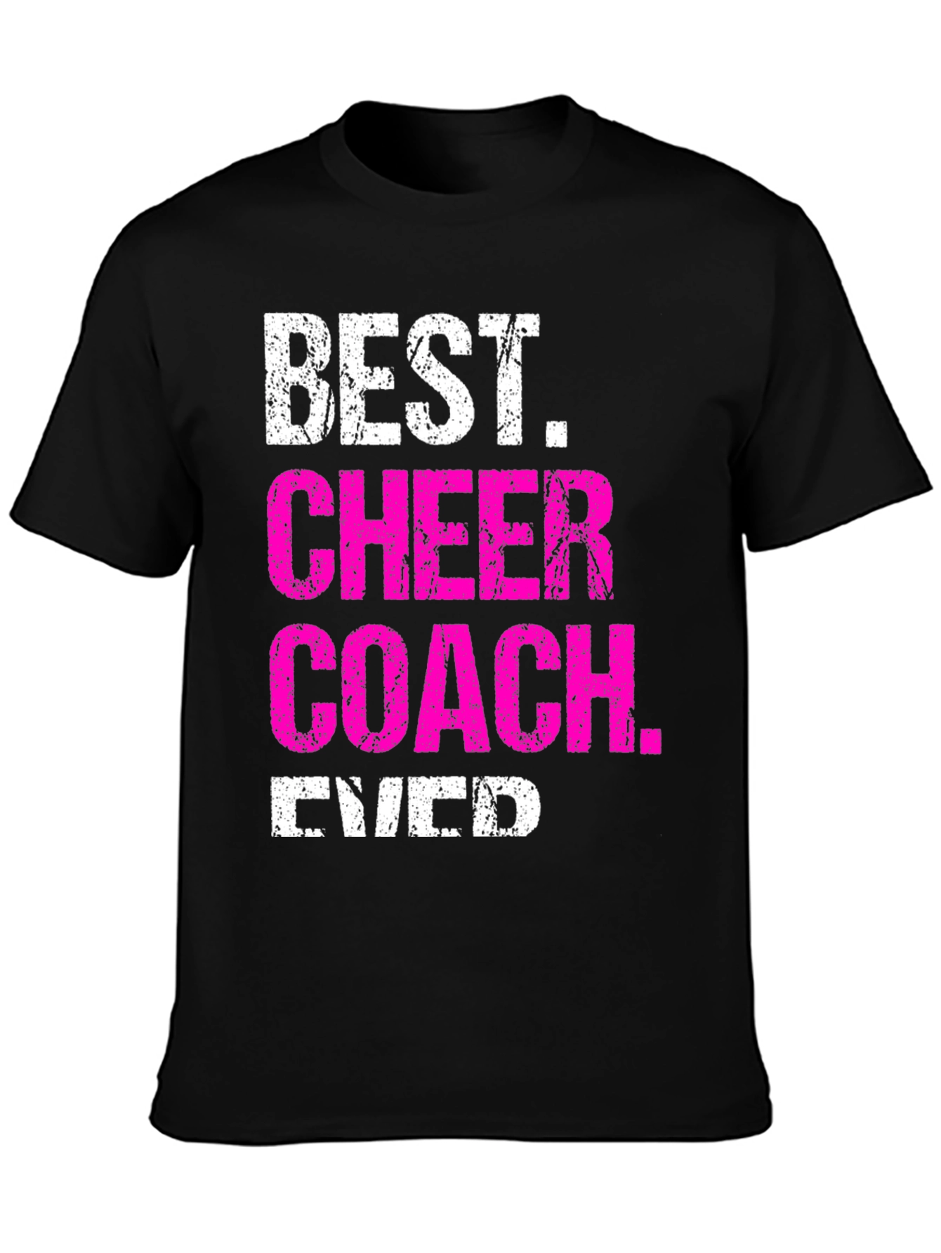 Best Cheer Coach Ever Graphic T-Shirt
