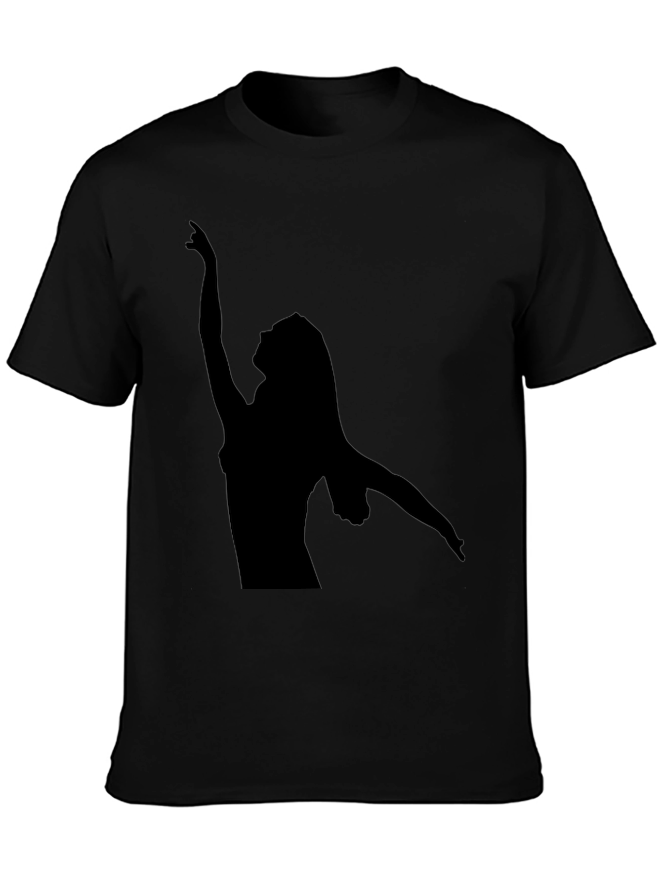 Silhouette Dancer Graphic Tee - Soft Cotton