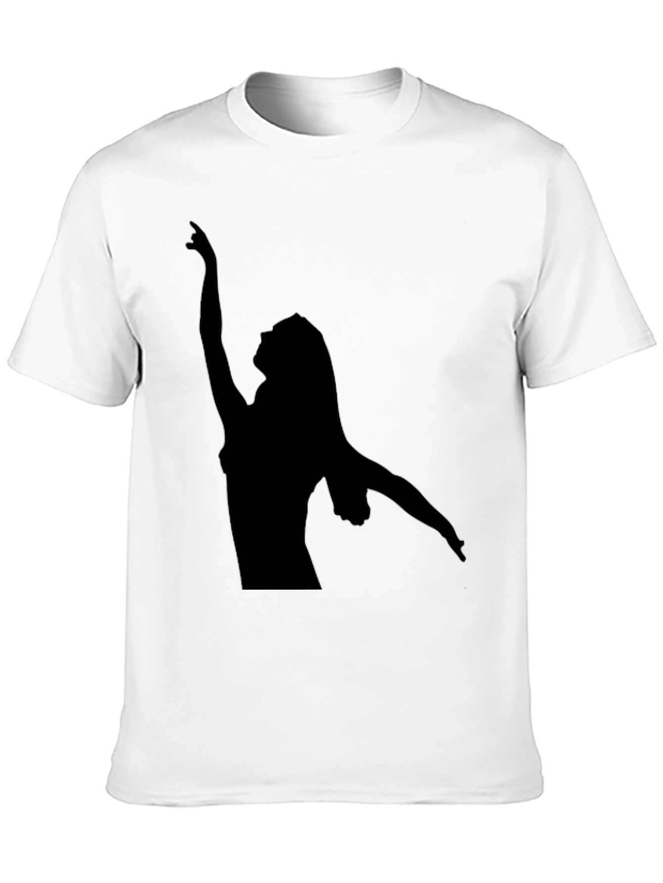 Silhouette Dancer Graphic Tee - Soft Cotton