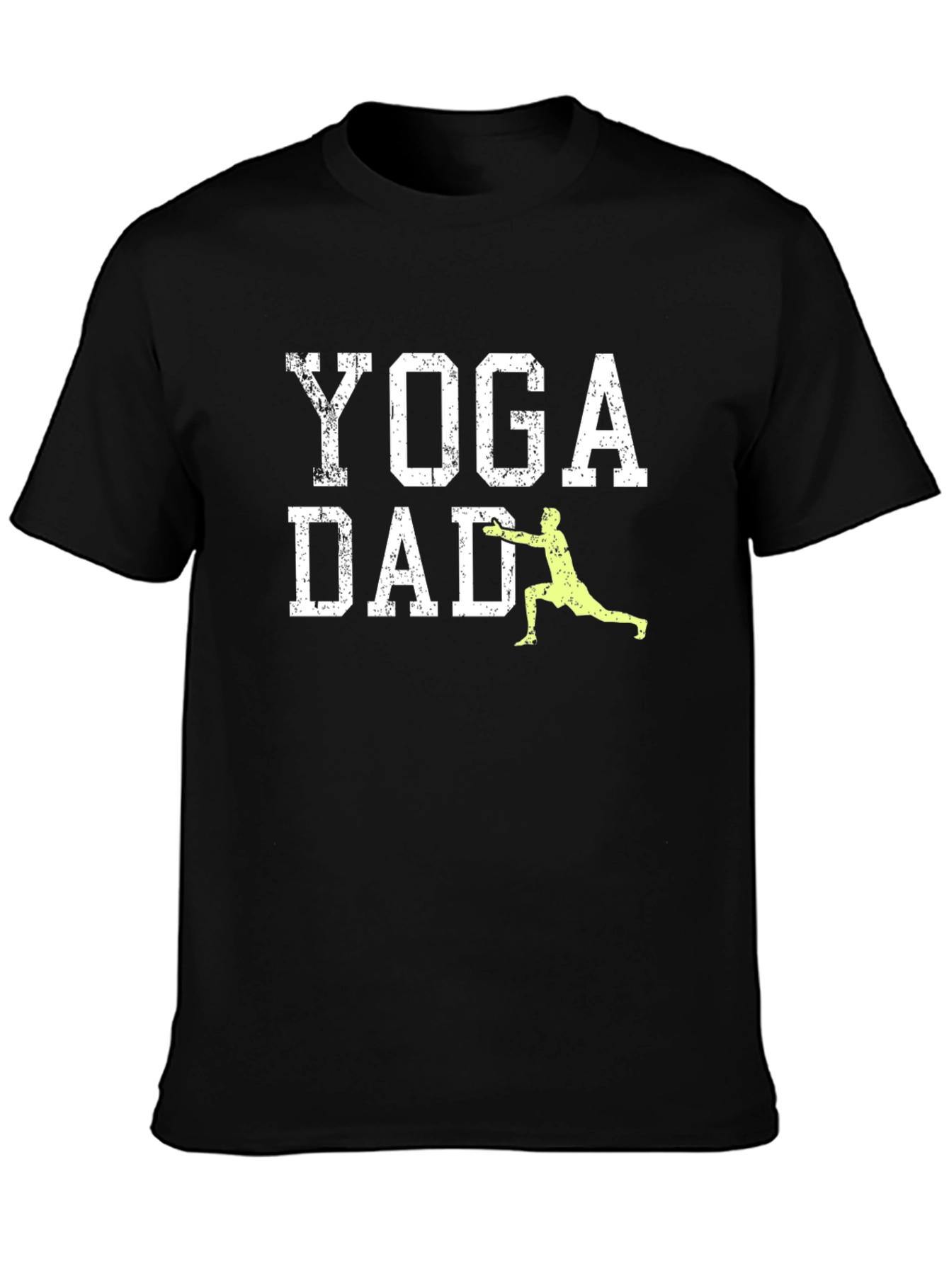 Yoga Dad Graphic Tee - Cool Fitness Shirt