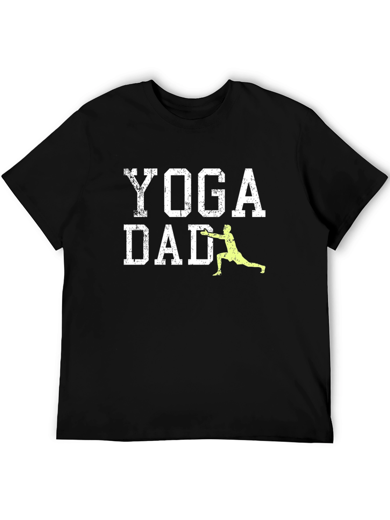Yoga Dad Graphic Tee - Cool Fitness Shirt