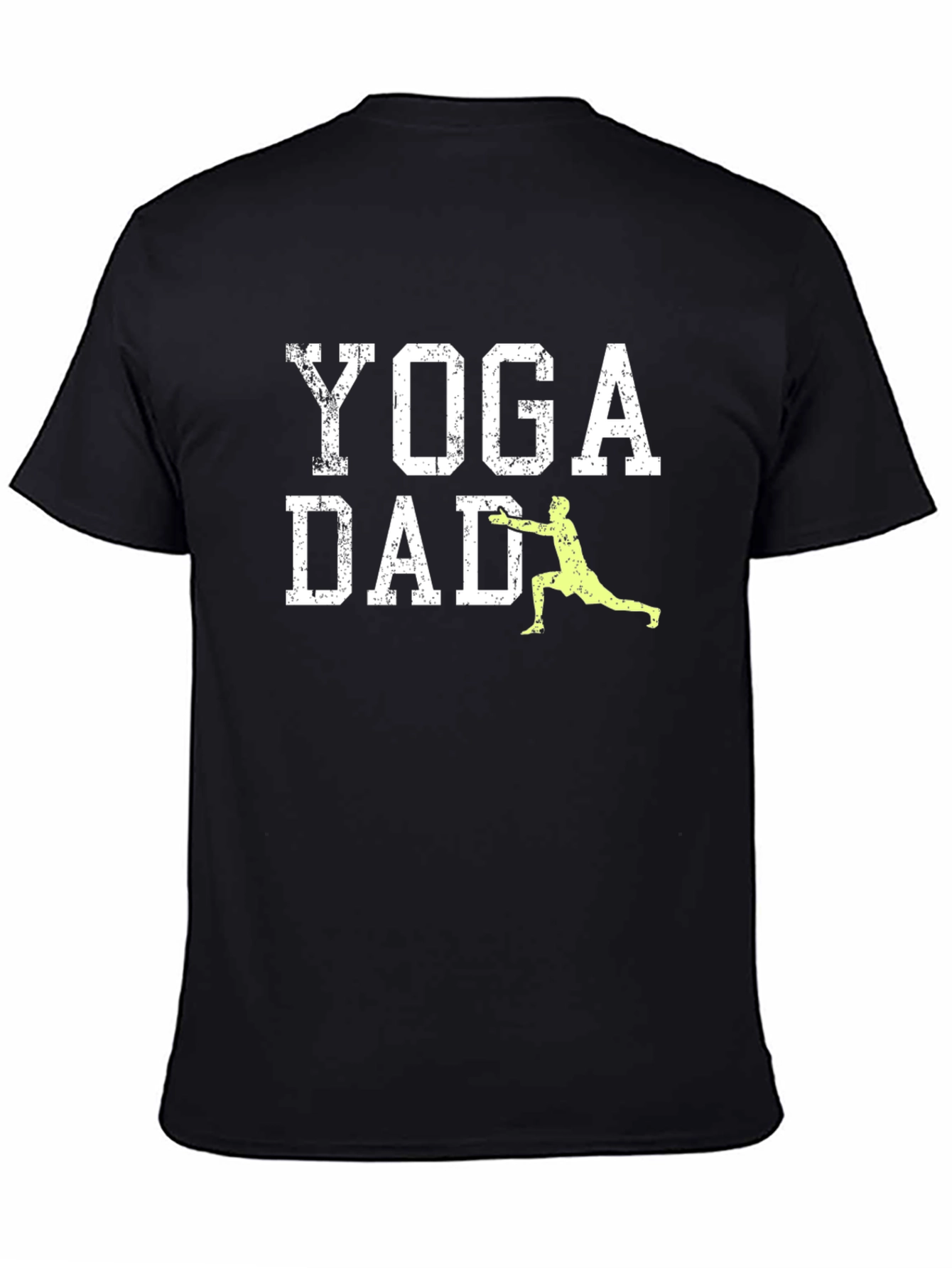 Yoga Dad Graphic Tee - Cool Fitness Shirt