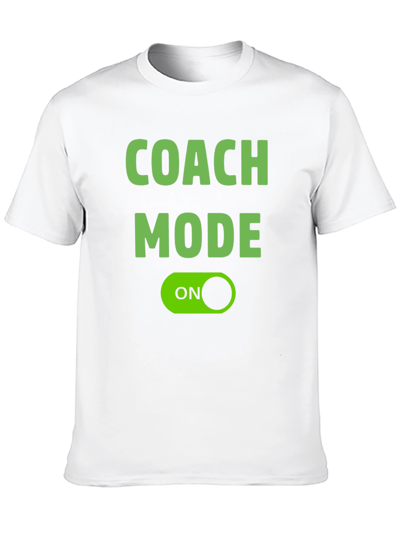 Coach Mode ON Black T-Shirt