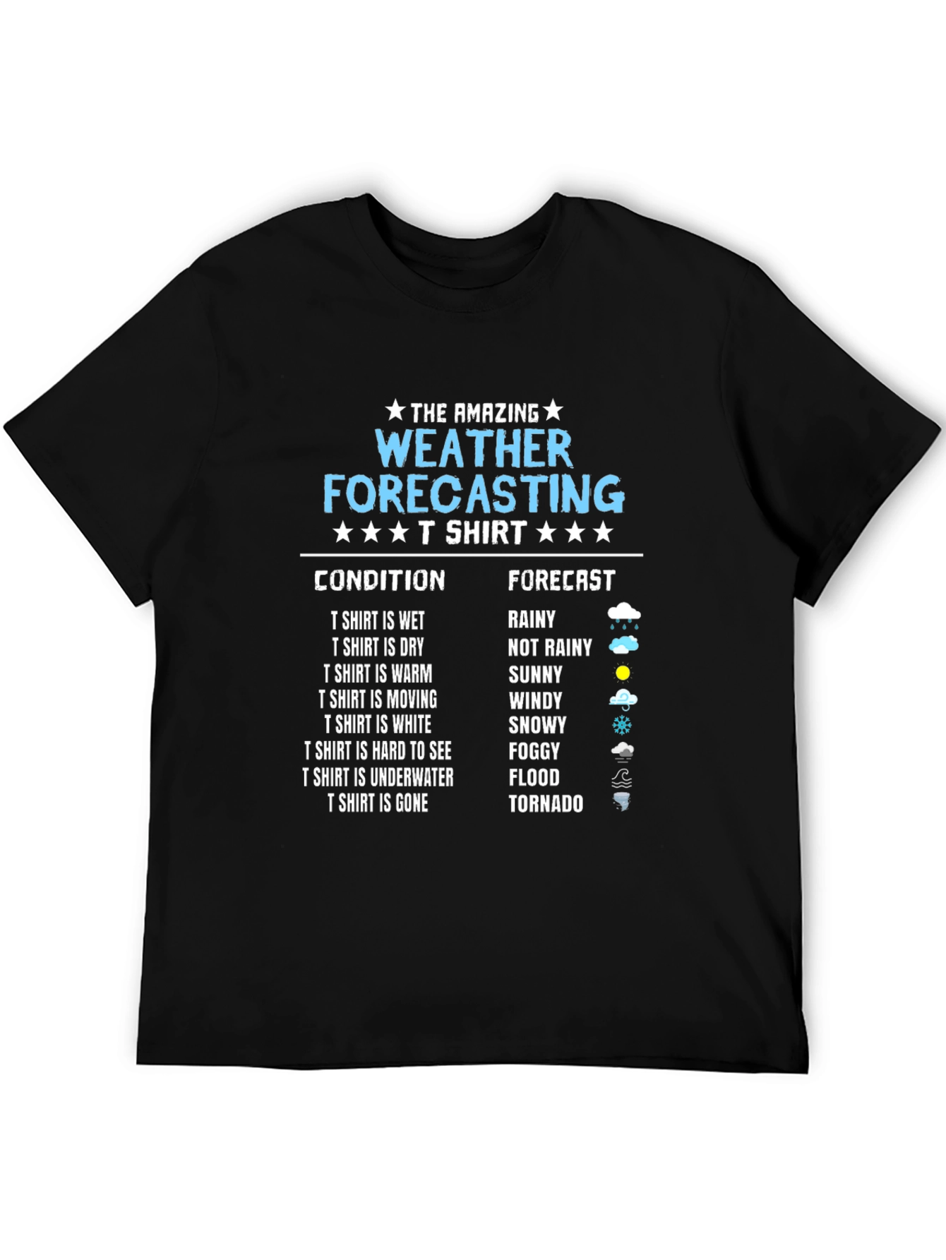 Amazing Weather Forecasting T-Shirt