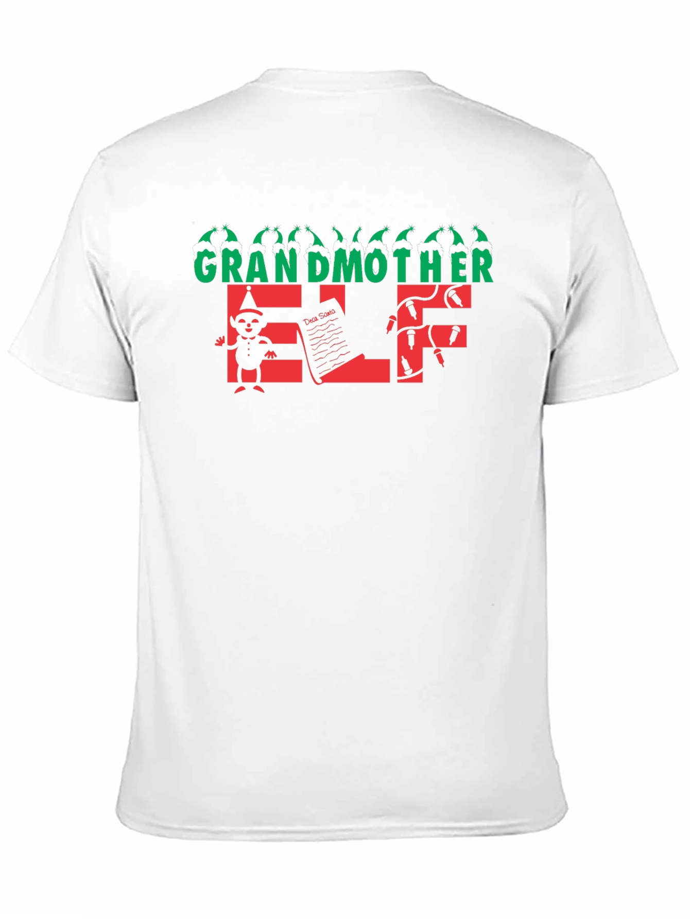 Grandmother Elf Christmas T-Shirt
