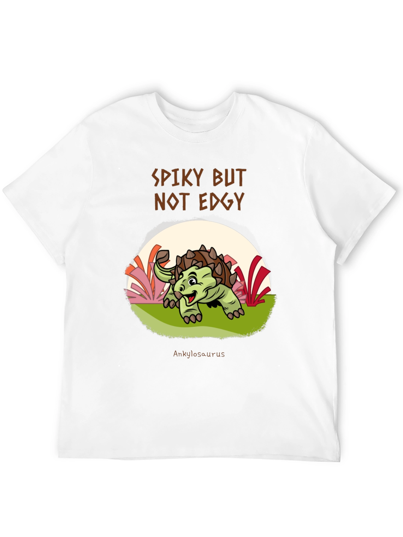 Spiky But Not Edgy Dinosaur Tee