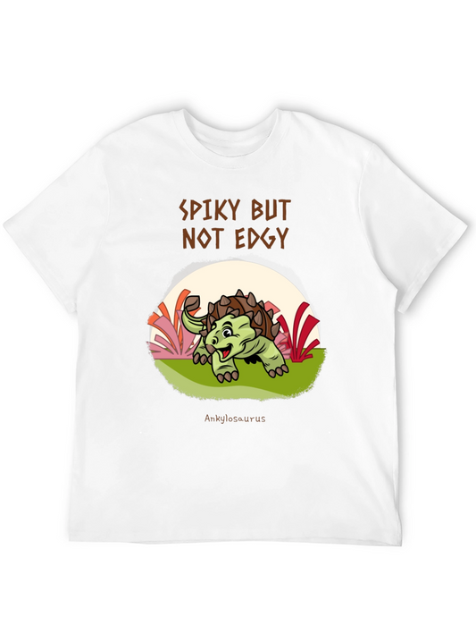 Spiky But Not Edgy Dinosaur Tee