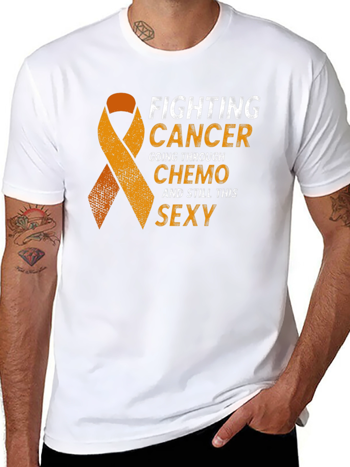 Fighting Cancer Chemo Sexy T-Shirt