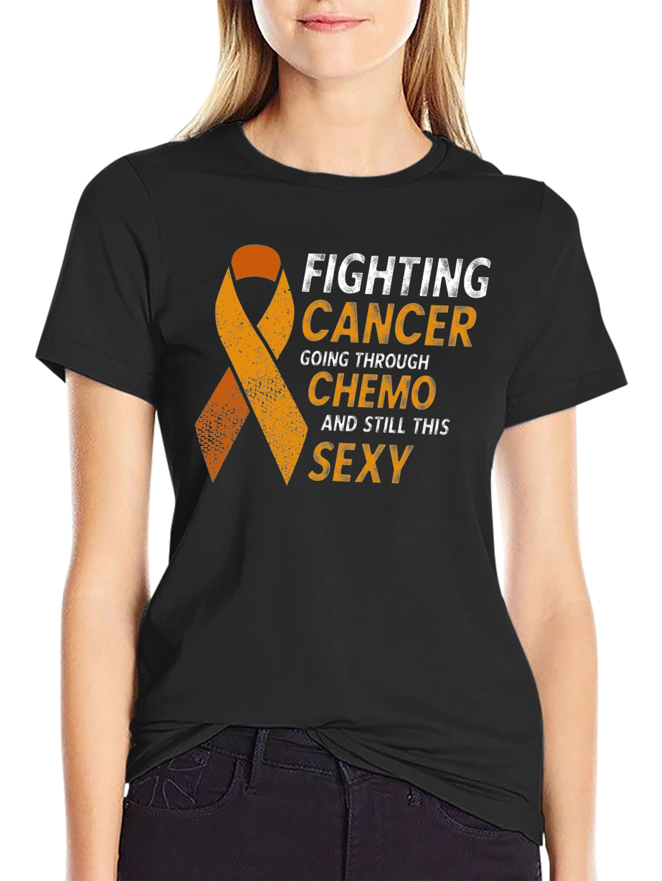 Fighting Cancer Chemo Sexy T-Shirt
