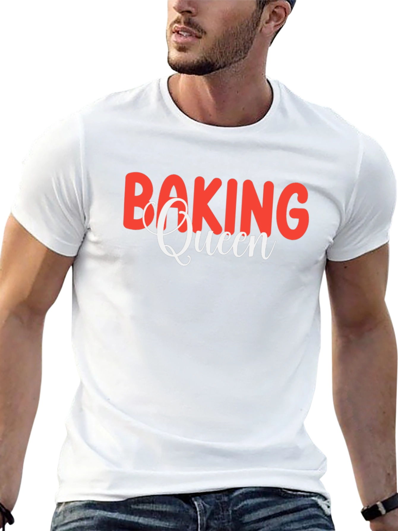 Baking Queen Black T-Shirt - Baking Lover