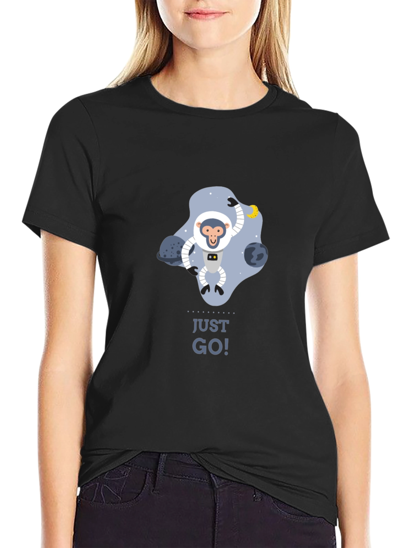 Space Monkey Graphic Tee