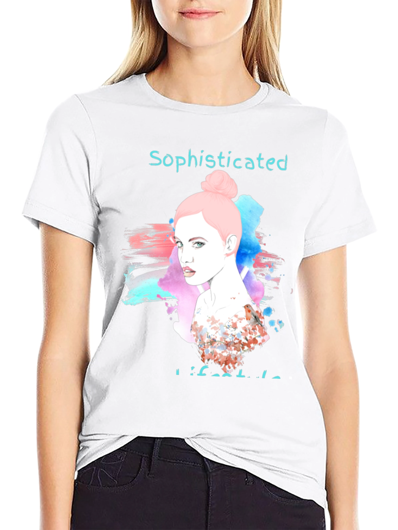 Sophisticated Womens Graphic T-Shirt