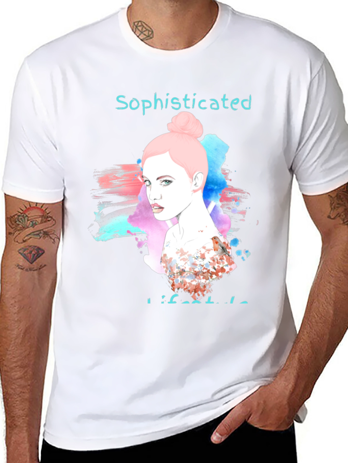 Sophisticated Womens Graphic T-Shirt