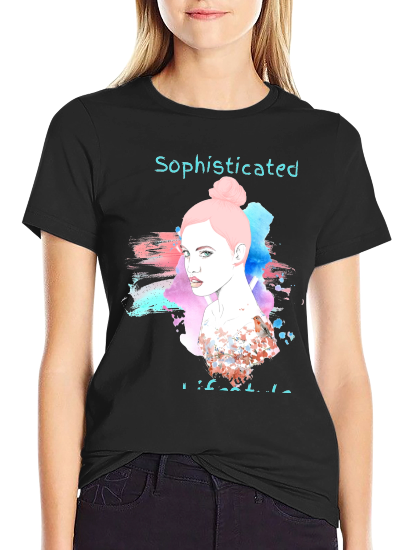 Sophisticated Womens Graphic T-Shirt