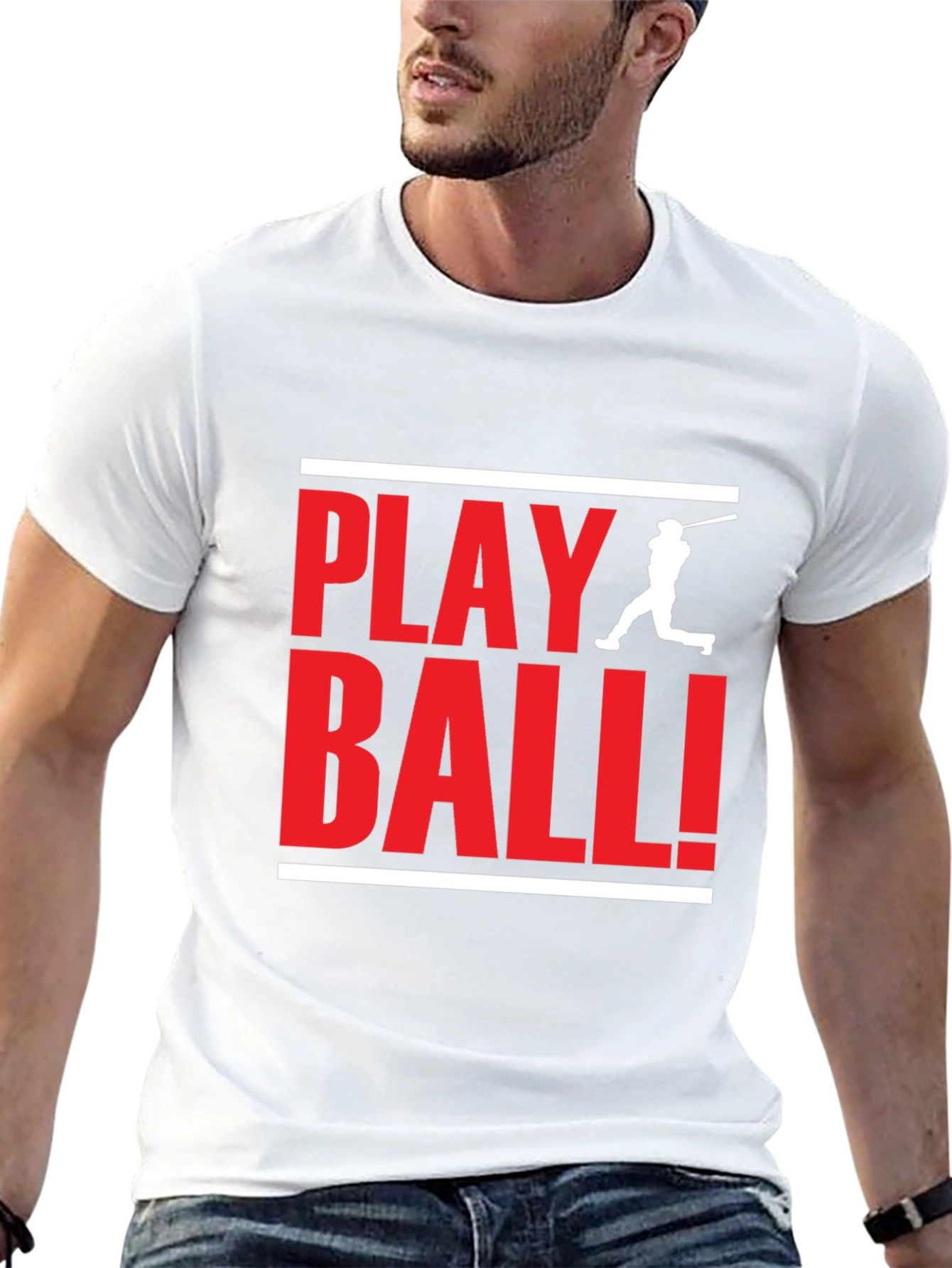 Play Ball! Graphic Tee - Baseball Fan T-Shirt