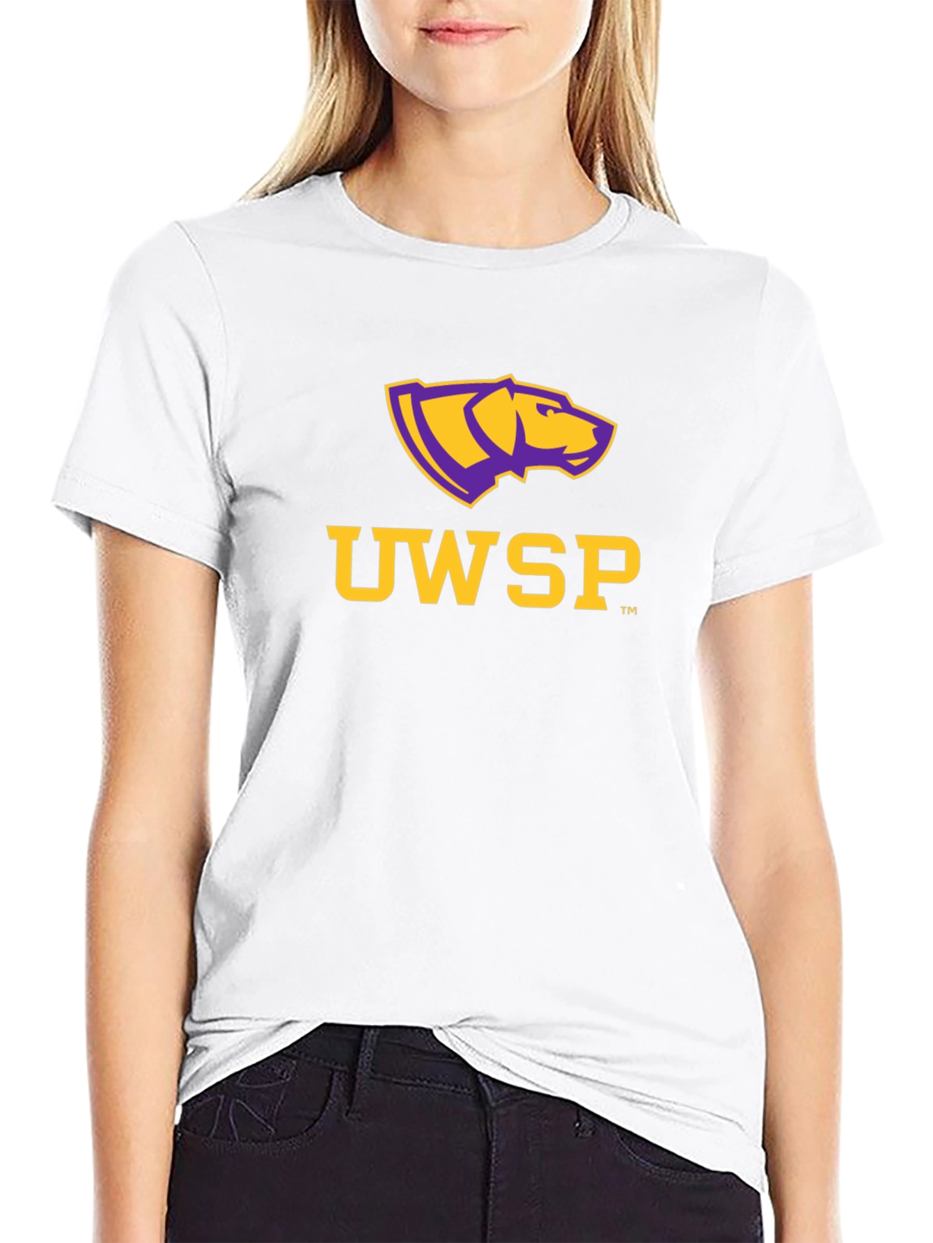 UWSP Pointer T-Shirt Black