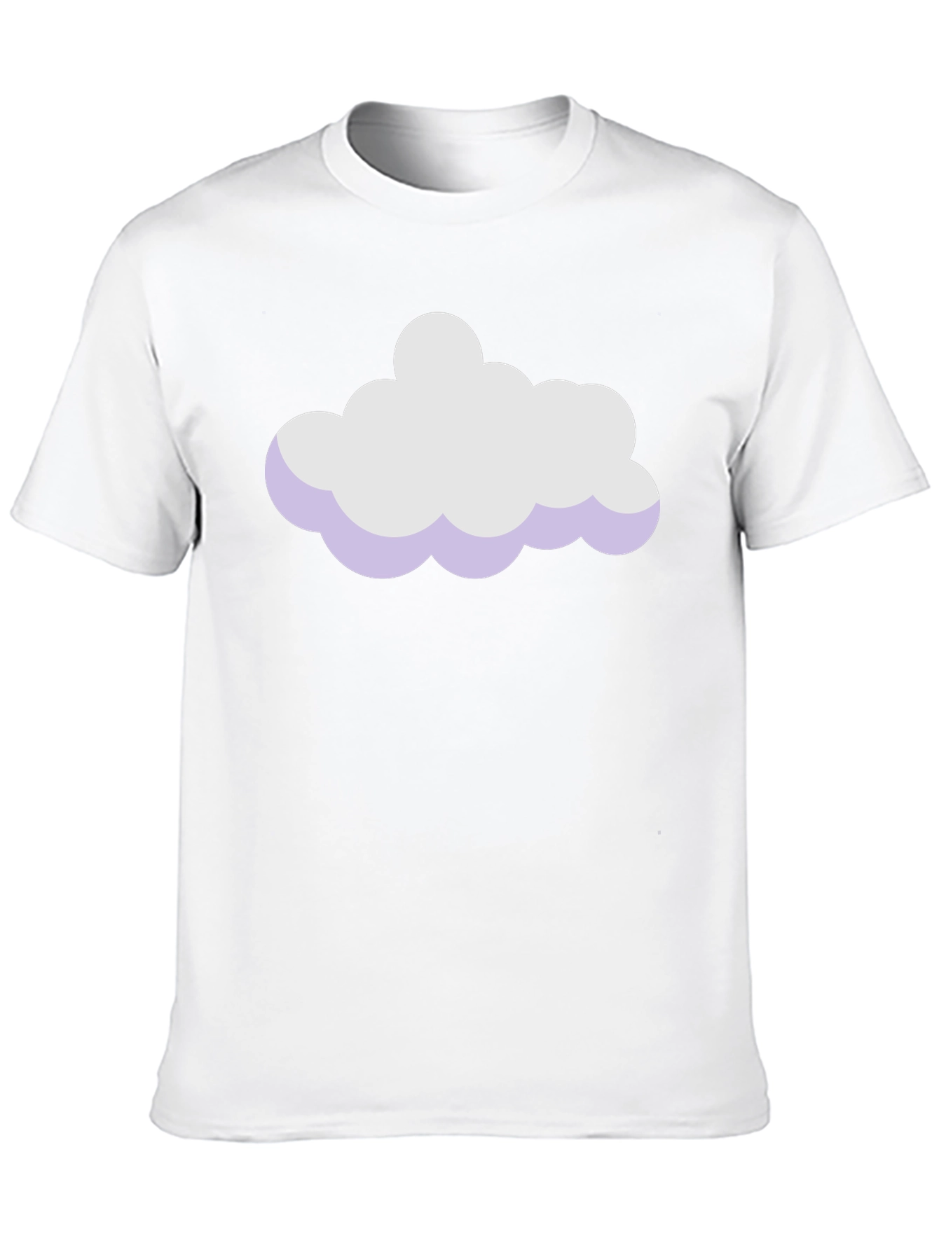 Cloud Graphic Black T-Shirt
