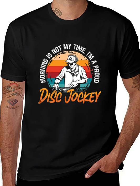 DJ Disc Jockey Graphic T-Shirt