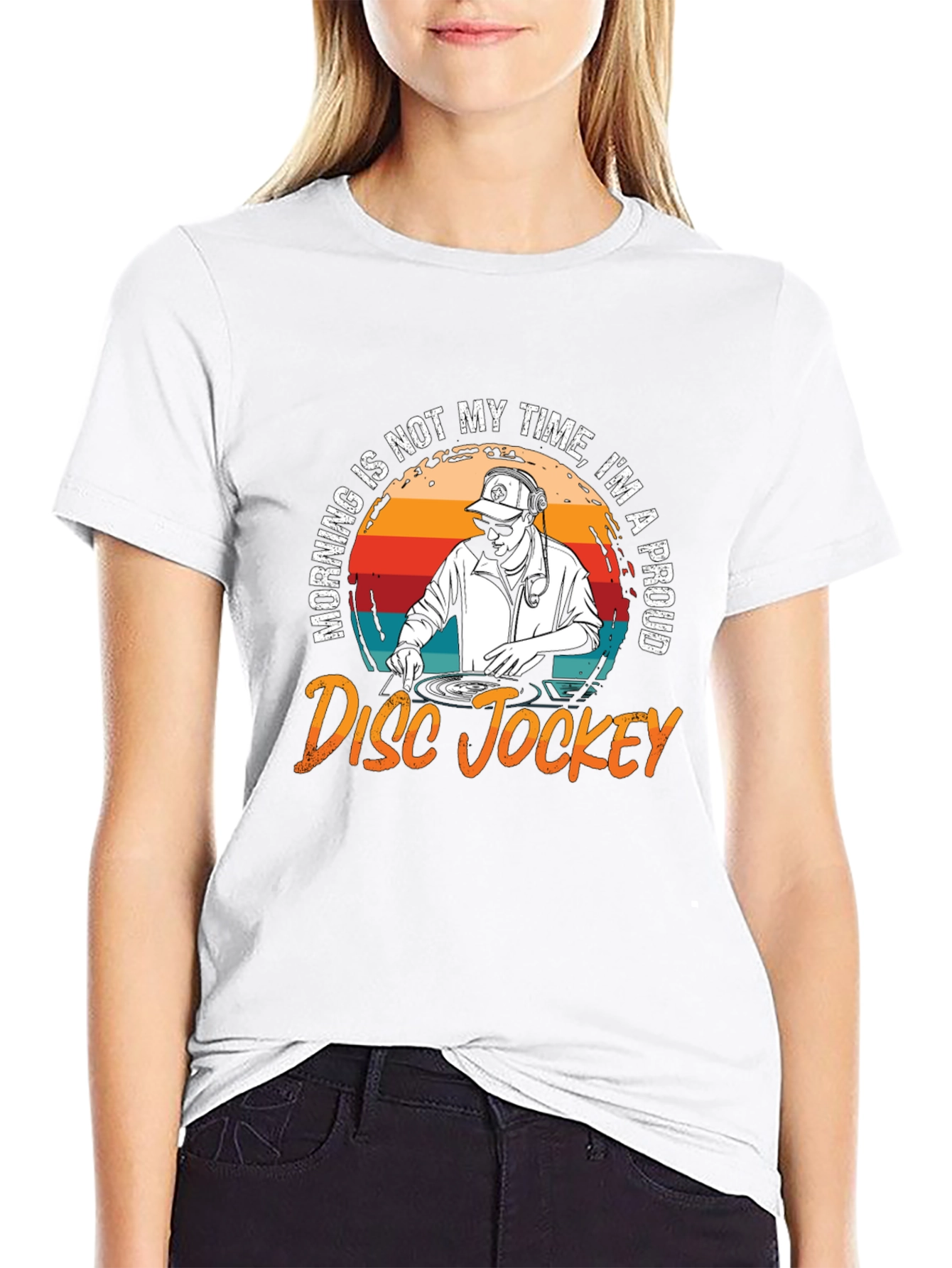 DJ Disc Jockey Graphic T-Shirt