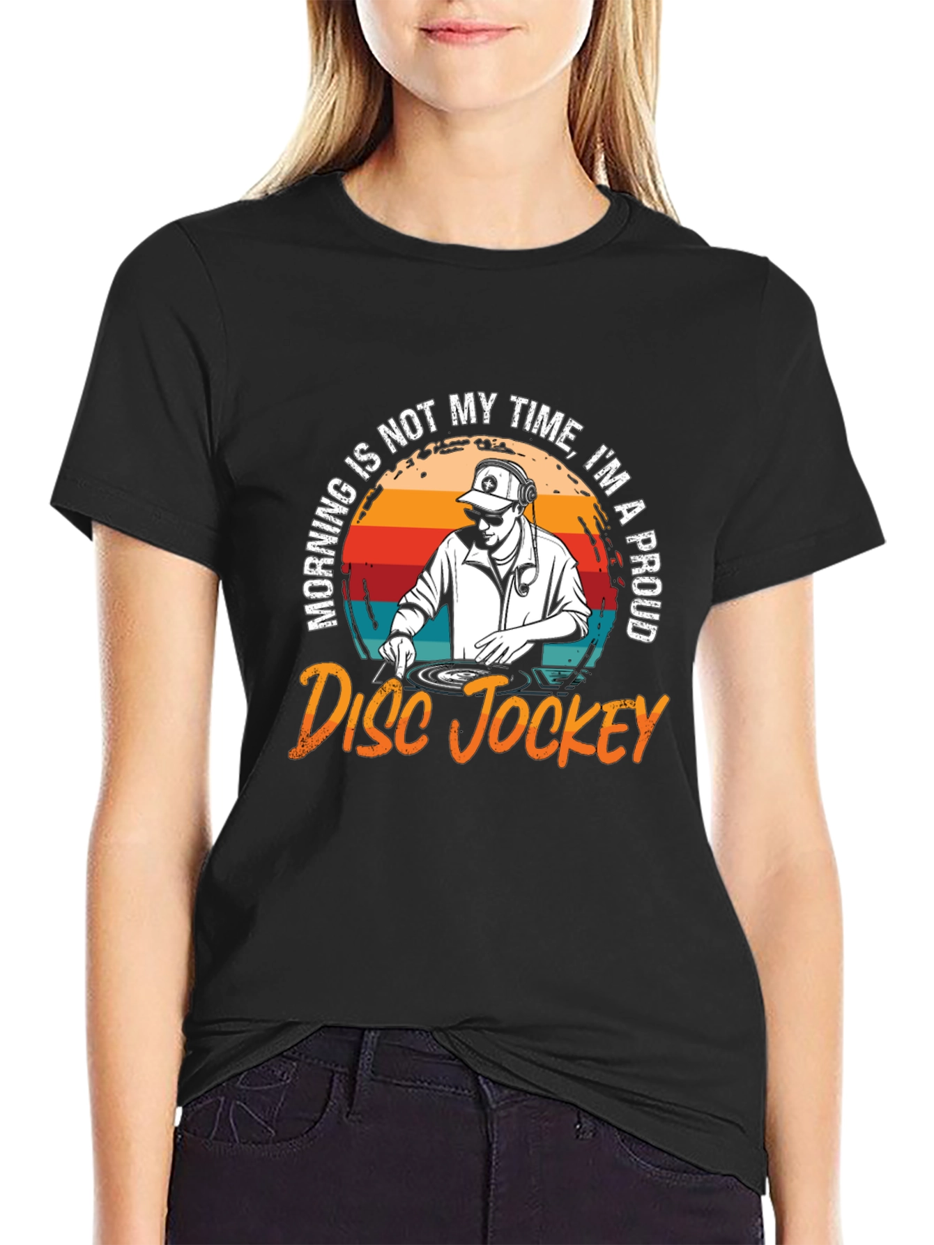 DJ Disc Jockey Graphic T-Shirt