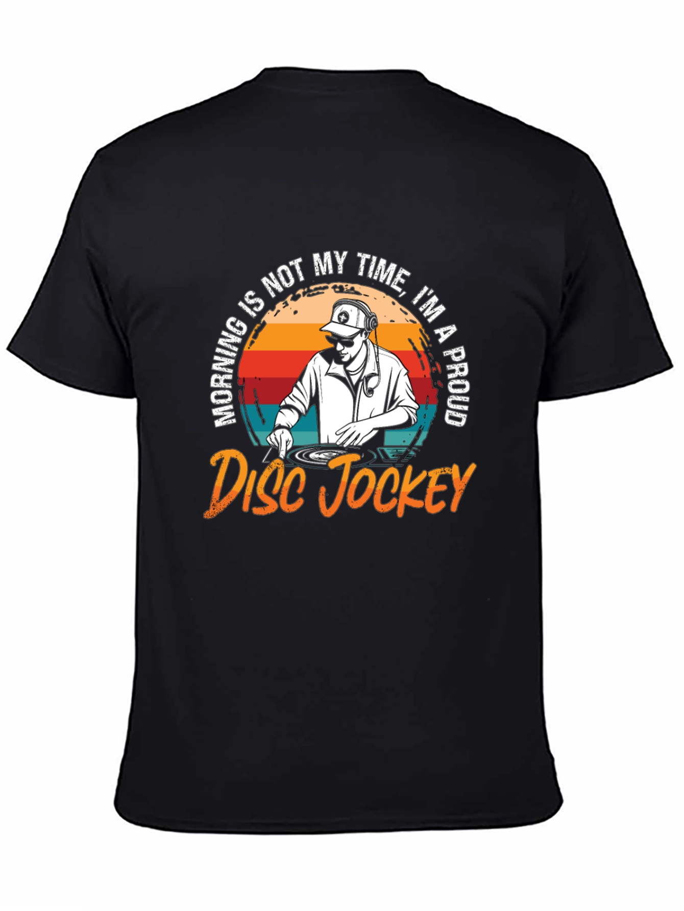DJ Disc Jockey Graphic T-Shirt