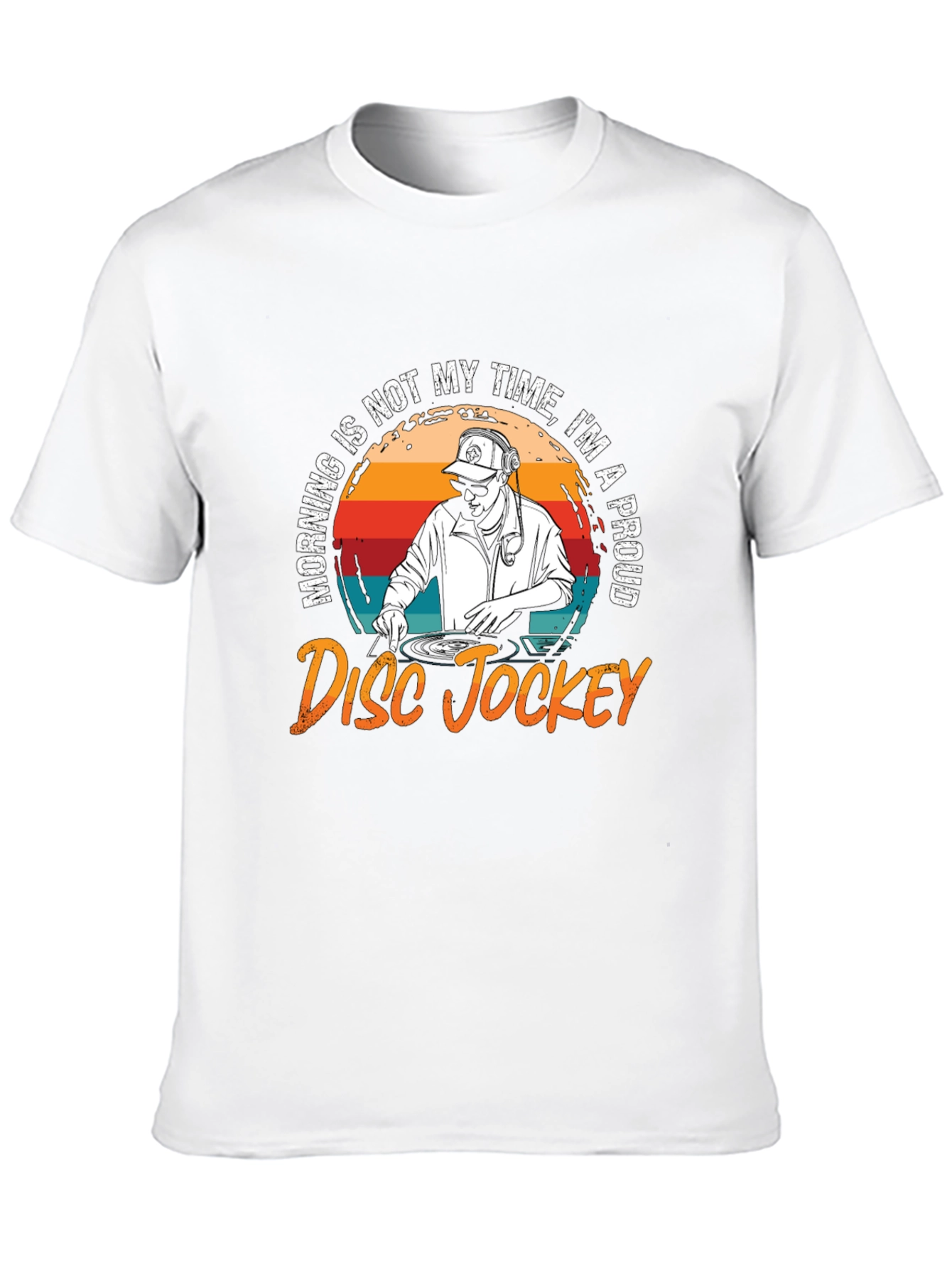 DJ Disc Jockey Graphic T-Shirt