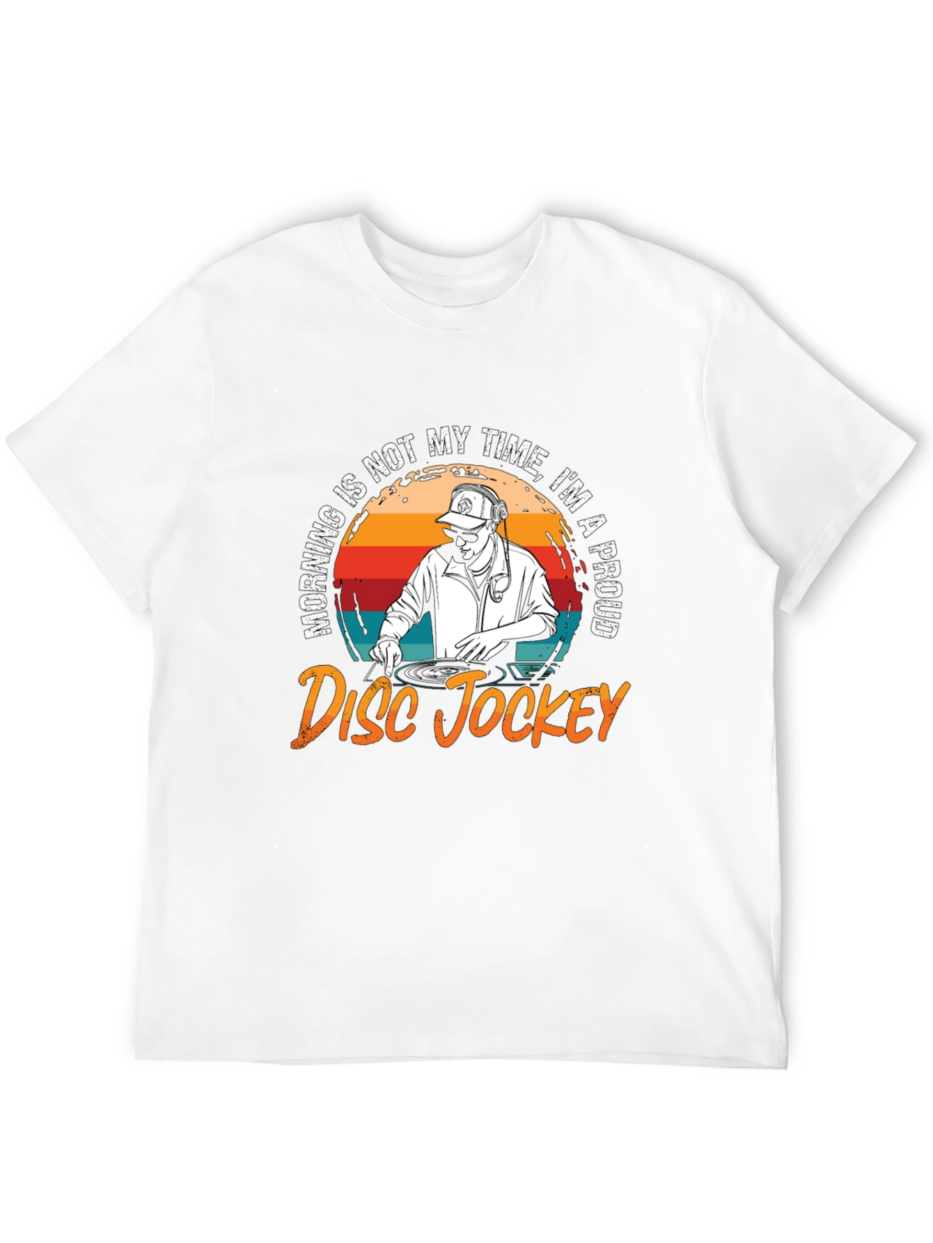 DJ Disc Jockey Graphic T-Shirt