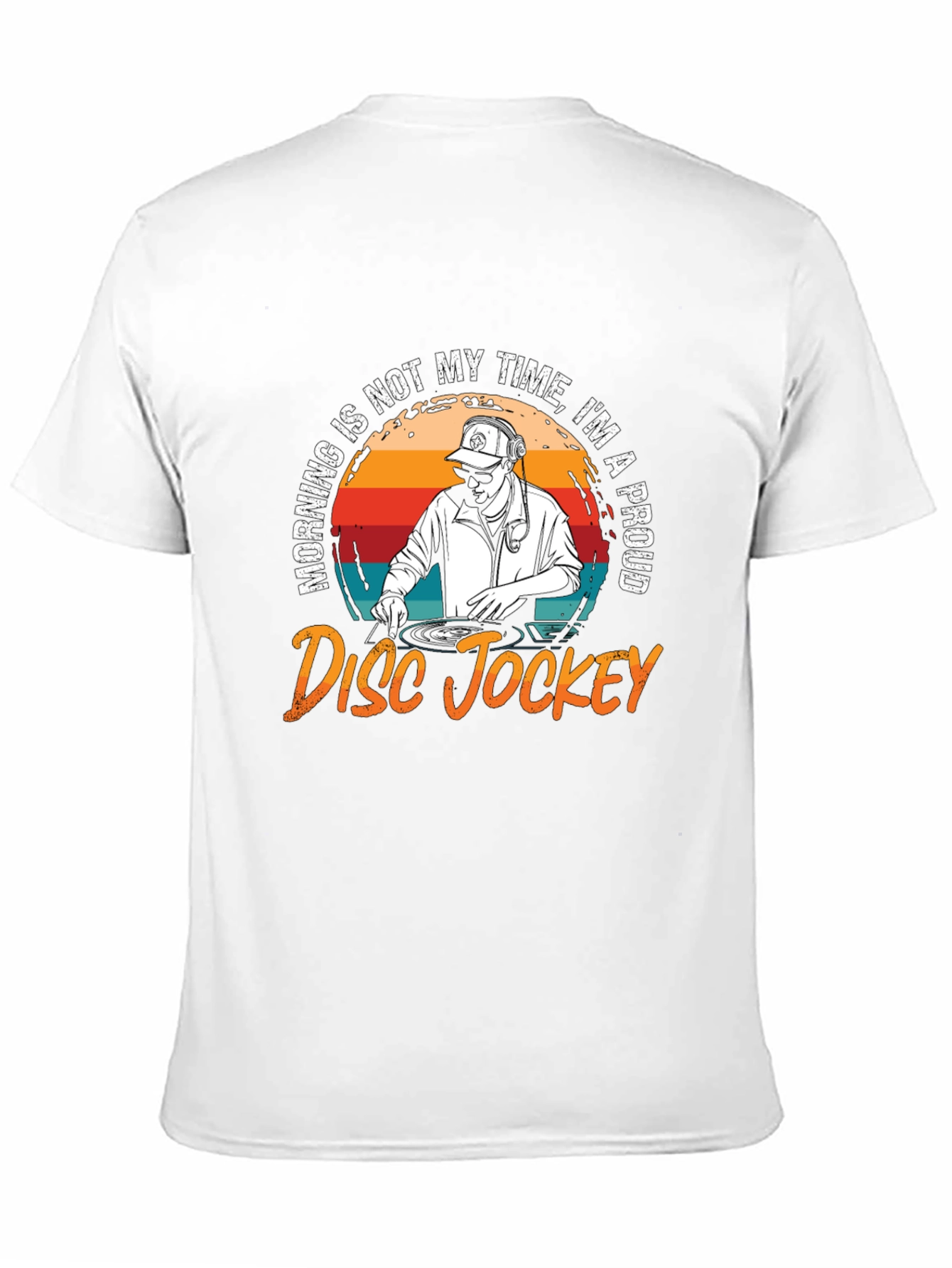 DJ Disc Jockey Graphic T-Shirt