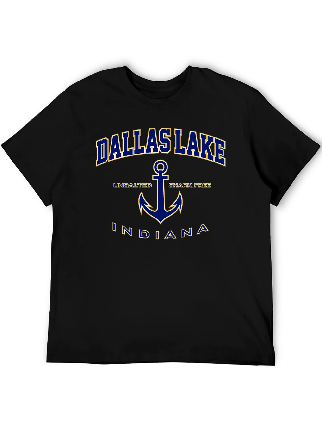 Dallas Lake Indiana T-Shirt Unsalted & Shark Free