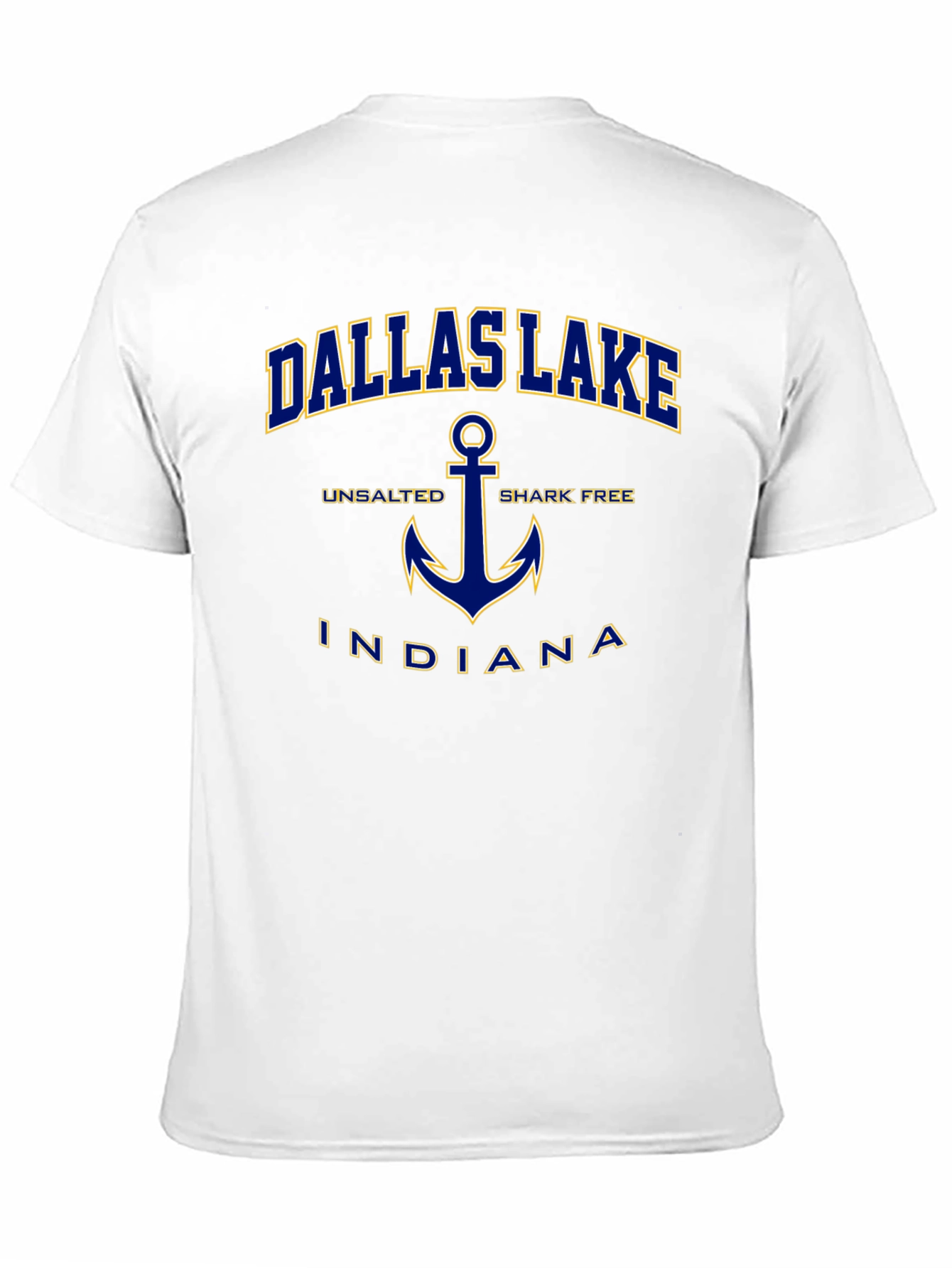 Dallas Lake Indiana T-Shirt Unsalted & Shark Free