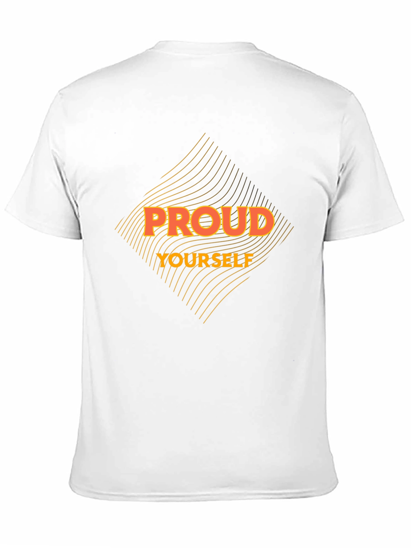 Proud Yourself Graphic Tee - Black Casual T-Shirt