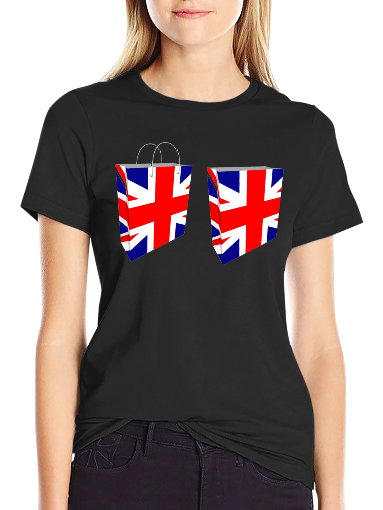 Union Jack Shopping Bags T-Shirt