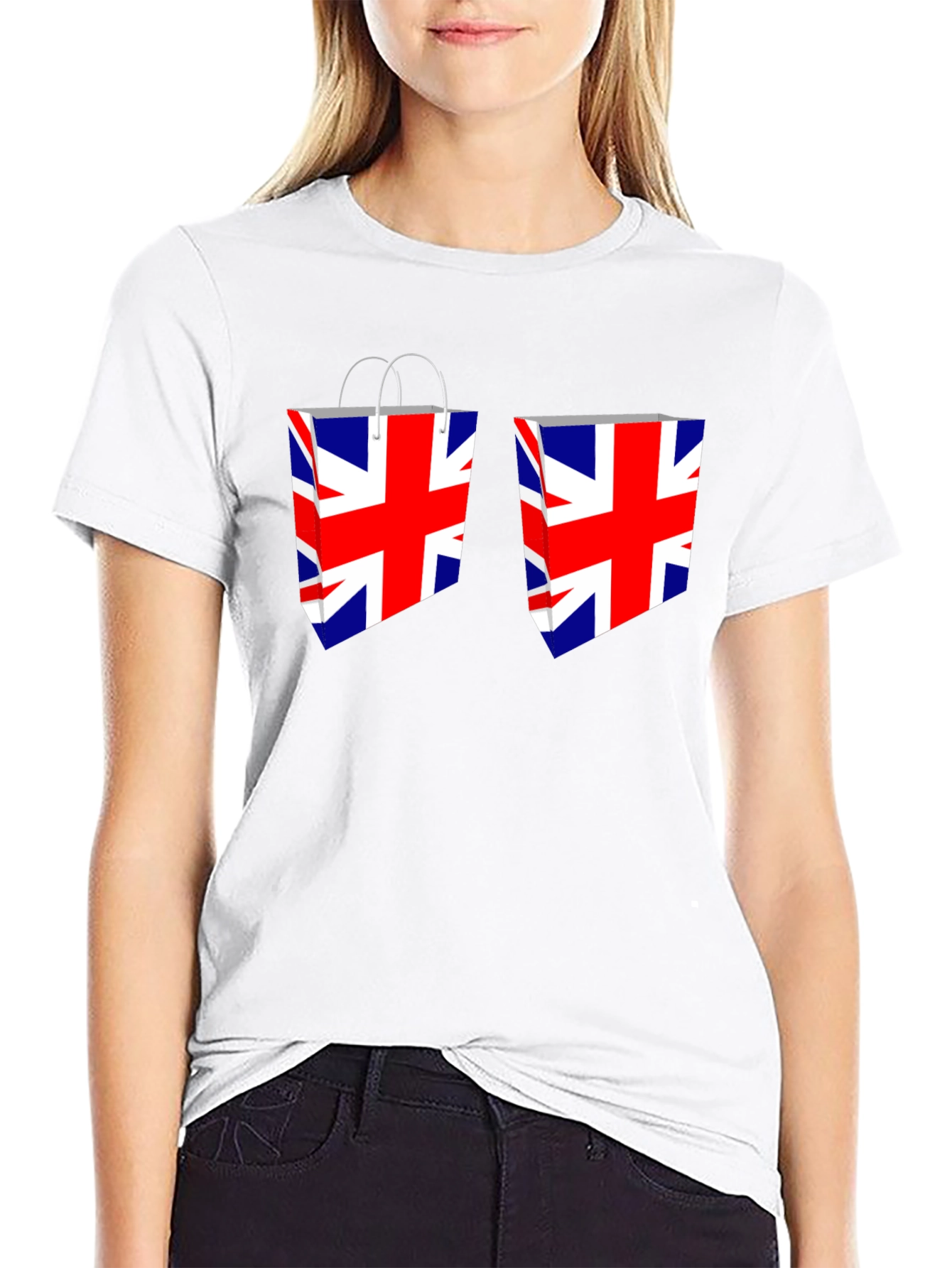 Union Jack Shopping Bags T-Shirt
