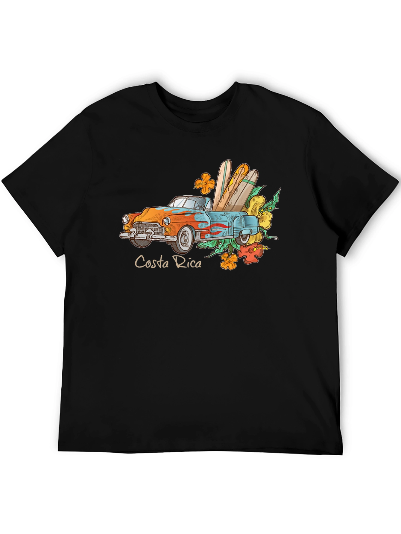 Costa Rica Car & Surf T-Shirt