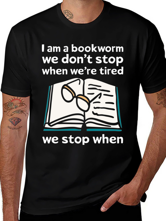 Bookworm T-Shirt - Never Stop Reading!