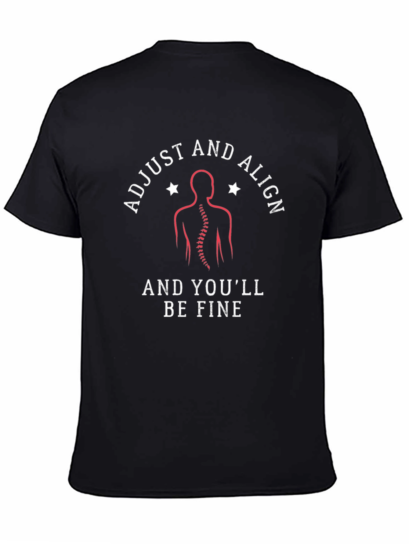 Adjust and Align Spine T-Shirt