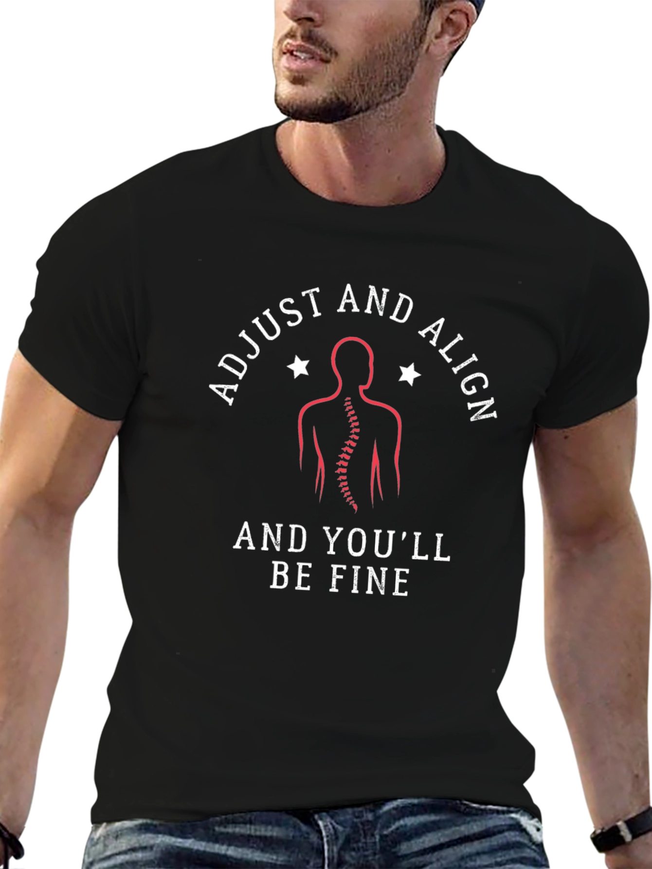 Adjust and Align Spine T-Shirt
