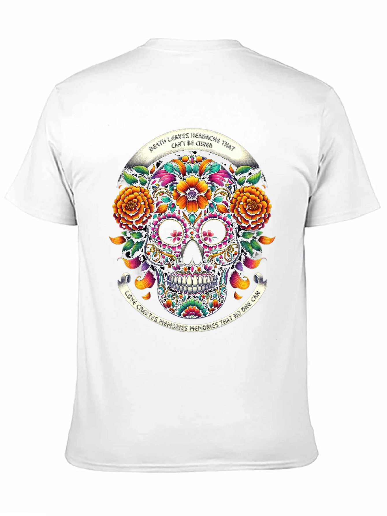 Sugar Skull Graphic T-Shirt