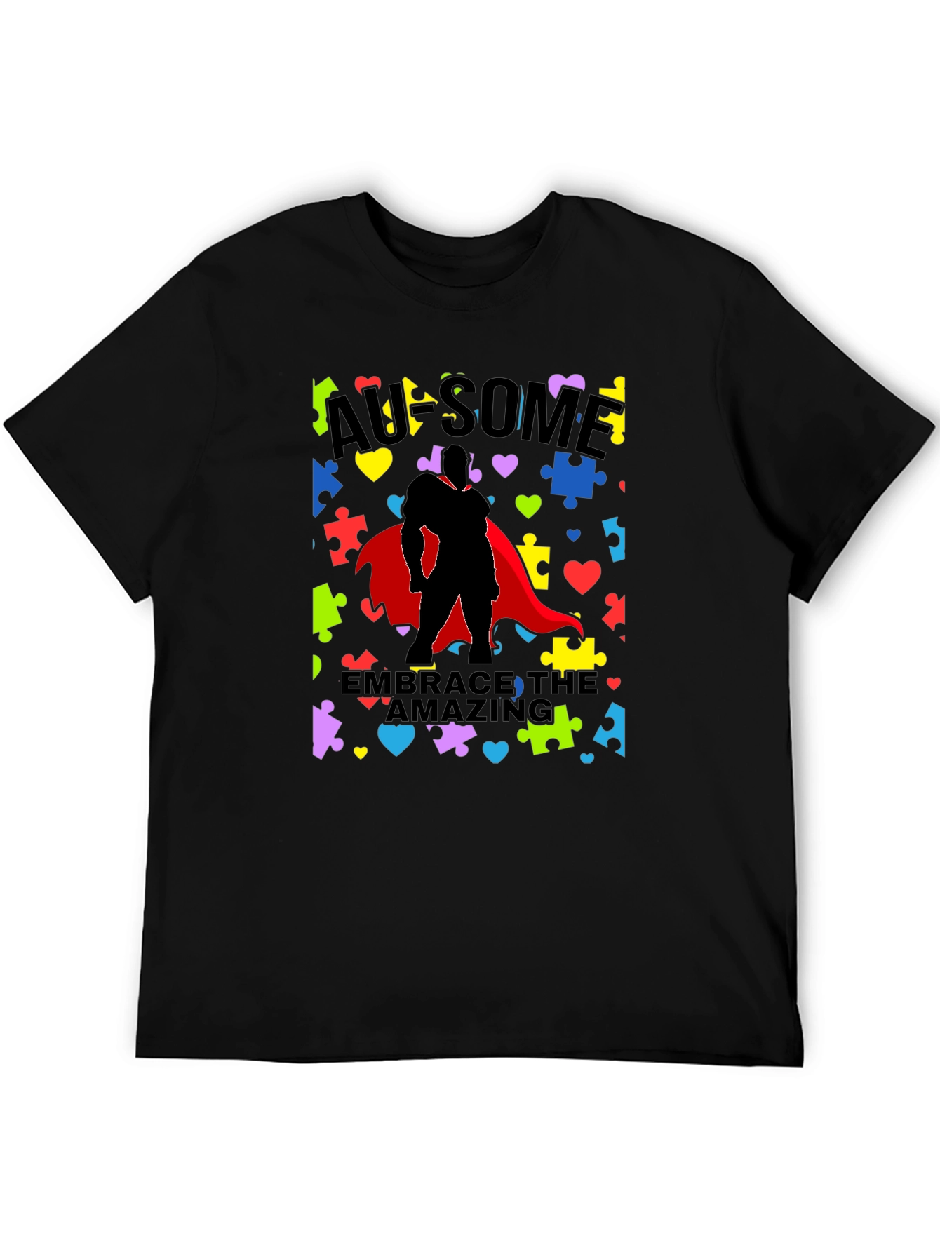 Awesome Superhero Autism Awareness T-Shirt