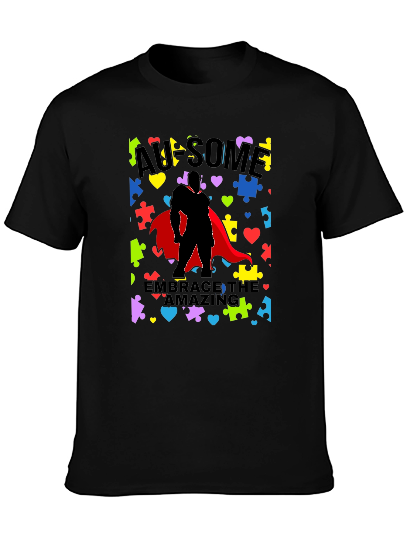 Awesome Superhero Autism Awareness T-Shirt