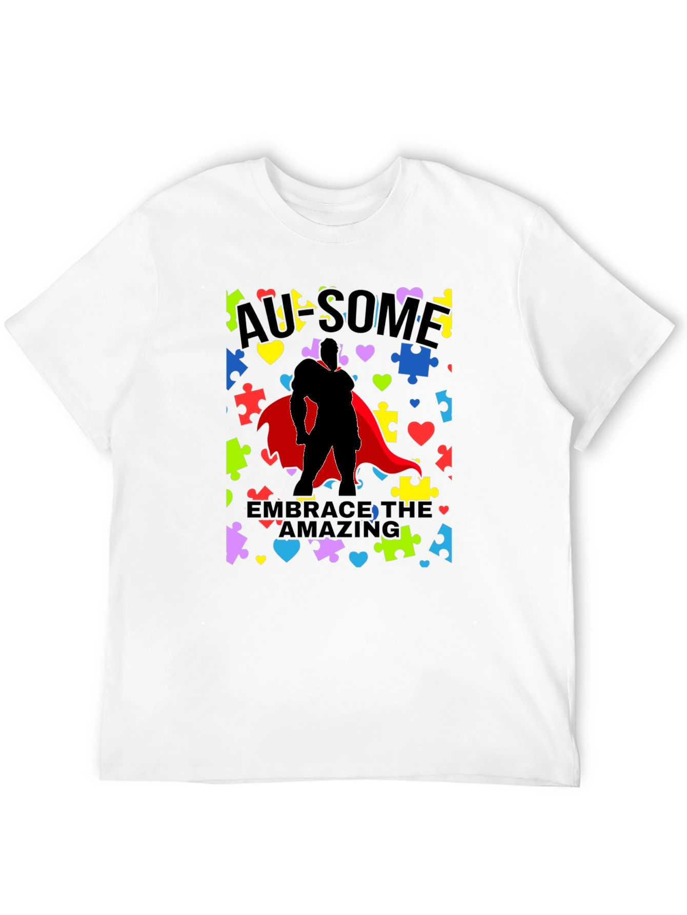 Awesome Superhero Autism Awareness T-Shirt